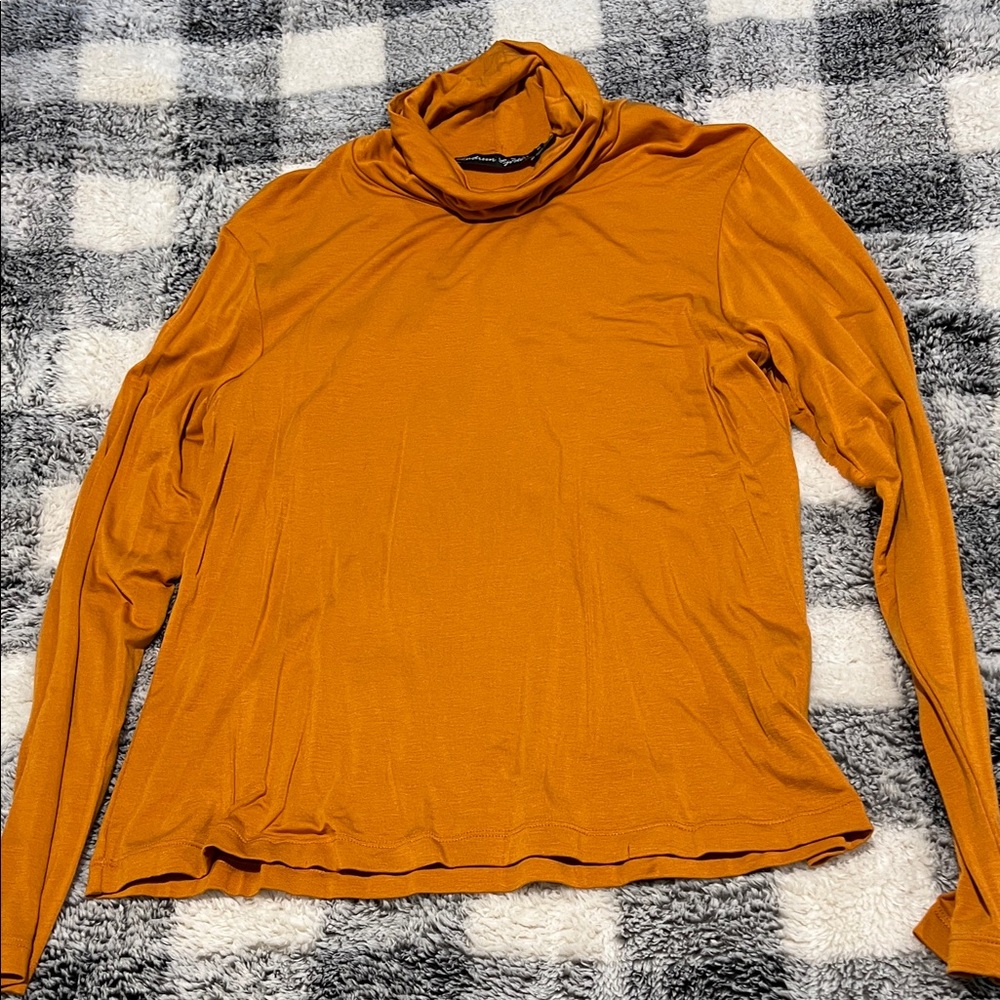 Gudrun Sjoden Orange Long Sleeve Top
